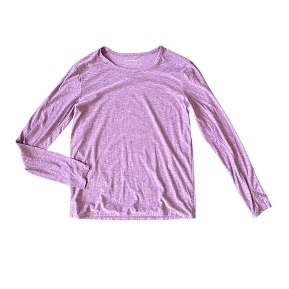 Outdoor Voices CloudKnit Long Sleeve T-Shirt in Purple Size Small - Picture 1 of 4